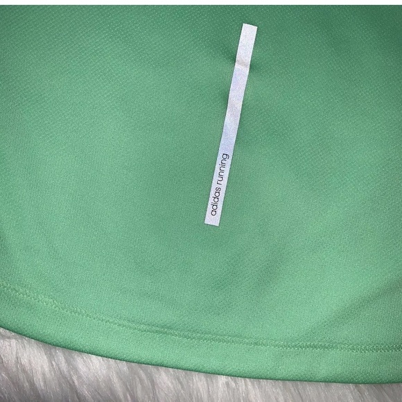 ADIDAS Neon Green Razorback Twist Back Tank - Picture 6 of 7